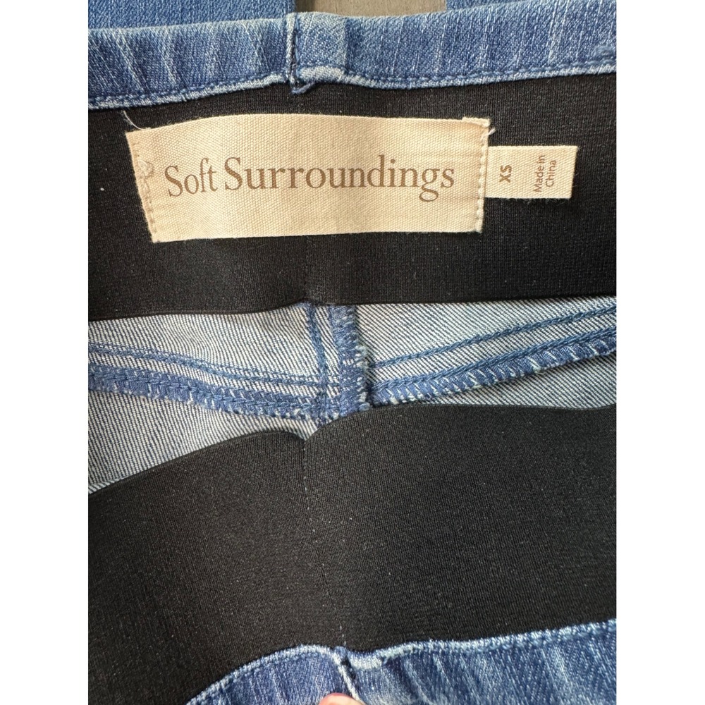 Soft Surroundings The Ultimate Denim‎ Pull-On Bootcut Jeans Size XS - Picture 4 of 10